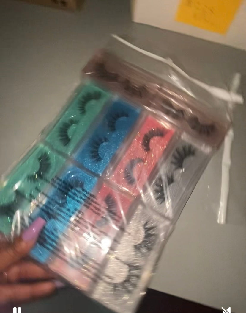 20 Eye Lashes Set